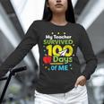 My Teacher Survived 100 Days Of Me Unisex Long Sleeve T-Shirt, novelty gifts, funny gifts My Teacher Survived 100 Days Of Me Unisex Long Sleeve T-Shirt, novelty gifts, funny gifts
