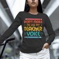 Teacher Voice Teacherlife Primary School Teacher Unisex Long Sleeve T-Shirt, novelty gifts, funny gifts Teacher Voice Teacherlife Primary School Teacher Unisex Long Sleeve T-Shirt, novelty gifts, funny gifts