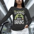 Teachers Love Zombie Teacher Halloween Fun Unisex Long Sleeve T-Shirt, novelty gifts, funny gifts Teachers Love Zombie Teacher Halloween Fun Unisex Long Sleeve T-Shirt, novelty gifts, funny gifts