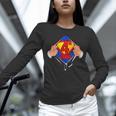 Teachers Are Superheroes 4th Grade Super Teacher Staff Men Women Unisex Long Sleeve T-Shirt, novelty gifts, funny gifts