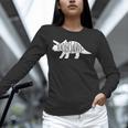 Teachersaurus Like A Normal Teacher Awesome Dinosaur Teacher Men Women Girls Kids Unisex Long Sleeve T-Shirt, novelty gifts, funny gifts