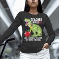 Teachersaurus Rex Dinosaur Like A Normal Teacher Saurus Unisex Long Sleeve T-Shirt, novelty gifts, funny gifts Teachersaurus Rex Dinosaur Like A Normal Teacher Saurus Unisex Long Sleeve T-Shirt, novelty gifts, funny gifts