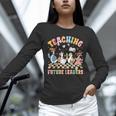 Teaching Future Leaders Teacher Back To School Cute Goose Unisex Long Sleeve T-Shirt, novelty gifts, funny gifts Teaching Future Leaders Teacher Back To School Cute Goose Unisex Long Sleeve T-Shirt, novelty gifts, funny gifts