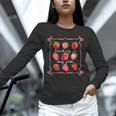 Teaching Is My Jam Strawberry Kinder Team Teacher Unisex Long Sleeve T-Shirt, novelty gifts, funny gifts Teaching Is My Jam Strawberry Kinder Team Teacher Unisex Long Sleeve T-Shirt, novelty gifts, funny gifts