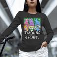 Teaching My Little Gnomies With Gnome For Teacher Women Unisex Long Sleeve T-Shirt, novelty gifts, funny gifts Teaching My Little Gnomies With Gnome For Teacher Women Unisex Long Sleeve T-Shirt, novelty gifts, funny gifts