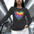 Teaching Is a Work Of Heart Tie Dye Hippie For Teacher For Men Women Girls Kids Unisex Long Sleeve T-Shirt, novelty gifts, funny gifts
