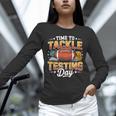 Test Day State Football Tackle Testing Day Sports Teacher Unisex Long Sleeve T-Shirt, novelty gifts, funny gifts