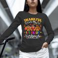 Thankful For My 1st Grade Turkeys Thanksgiving Teacher Fall Unisex Long Sleeve T-Shirt, novelty gifts, funny gifts