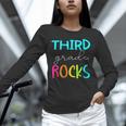 Third Grade Rocks Shirt Team 3rd Grade Teacher Unisex Long Sleeve T-Shirt, novelty gifts, funny gifts