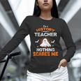 History Teacher School Shirt Halloween Educator Men Women Kids Unisex Long Sleeve T-Shirt, novelty gifts, funny gifts