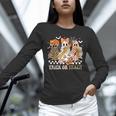 Trick Or Teach Groovy Teacher Halloween Floral Ghost Unisex Long Sleeve T-Shirt, novelty gifts, funny gifts Trick Or Teach Groovy Teacher Halloween Floral Ghost Unisex Long Sleeve T-Shirt, novelty gifts, funny gifts