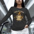 Trick Or Teach Halloween Teacher Unisex Long Sleeve T-Shirt, novelty gifts, funny gifts Trick Or Teach Halloween Teacher Unisex Long Sleeve T-Shirt, novelty gifts, funny gifts