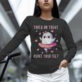 Trick Or Treat Point Your Feet Halloween Ghost Dance Teacher Unisex Long Sleeve T-Shirt, novelty gifts, funny gifts Trick Or Treat Point Your Feet Halloween Ghost Dance Teacher Unisex Long Sleeve T-Shirt, novelty gifts, funny gifts