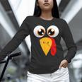 Turkey Face Halloween Costume Thanksgiving Teacher Nurse Unisex Long Sleeve T-Shirt, novelty gifts, funny gifts Turkey Face Halloween Costume Thanksgiving Teacher Nurse Unisex Long Sleeve T-Shirt, novelty gifts, funny gifts
