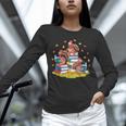 Turkey Reading Books Fall Season Thanksgiving Teacher Book Unisex Long Sleeve T-Shirt, novelty gifts, funny gifts Turkey Reading Books Fall Season Thanksgiving Teacher Book Unisex Long Sleeve T-Shirt, novelty gifts, funny gifts