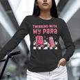 Twinning With My Para Teacher Matching Paraprofessional 70s For Men Women Unisex Long Sleeve T-Shirt, novelty gifts, funny gifts Twinning With My Para Teacher Matching Paraprofessional 70s For Men Women Unisex Long Sleeve T-Shirt, novelty gifts, funny gifts