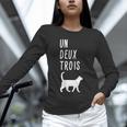 Un Deux Trois Cat Shirt French Teacher Unisex Long Sleeve T-Shirt, novelty gifts, funny gifts