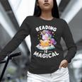 Unicorn Teacher Reading Is Magical Book Unisex Long Sleeve T-Shirt, novelty gifts, funny gifts Unicorn Teacher Reading Is Magical Book Unisex Long Sleeve T-Shirt, novelty gifts, funny gifts