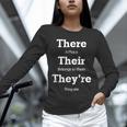 Vocabulary Police Their There They'Re English Teacher Unisex Long Sleeve T-Shirt, novelty gifts, funny gifts Vocabulary Police Their There They'Re English Teacher Unisex Long Sleeve T-Shirt, novelty gifts, funny gifts