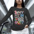 Why Fit In Doctor Teacher Cat In Hat Cool Autism Awareness Men Women Kids Unisex Long Sleeve T-Shirt, novelty gifts, funny gifts