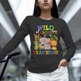 Wild About Teaching Safari Jungle School Teacher Unisex Long Sleeve T-Shirt, novelty gifts, funny gifts Wild About Teaching Safari Jungle School Teacher Unisex Long Sleeve T-Shirt, novelty gifts, funny gifts