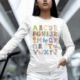 ABC Animals Alphabet Graphic Boys Girls Kindergarten Teacher Unisex Long Sleeve T-Shirt, novelty gifts, funny gifts ABC Animals Alphabet Graphic Boys Girls Kindergarten Teacher Unisex Long Sleeve T-Shirt, novelty gifts, funny gifts