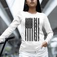 ASL Flag Sign Language Deaf ASL Teacher For Men Women Unisex Long Sleeve T-Shirt, novelty gifts, funny gifts