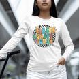 Back To School Groovy Teacher 1st First Grade Crew Squad Unisex Long Sleeve T-Shirt, novelty gifts, funny gifts