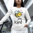 Bee Kind Bumble Bee Anti Bullying Teacher Kindness Matters Unisex Long Sleeve T-Shirt, novelty gifts, funny gifts Bee Kind Bumble Bee Anti Bullying Teacher Kindness Matters Unisex Long Sleeve T-Shirt, novelty gifts, funny gifts