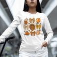 Coquette Teach Teacher Bows Thanksgiving Turkey Fall Autumn Unisex Long Sleeve T-Shirt, novelty gifts, funny gifts Coquette Teach Teacher Bows Thanksgiving Turkey Fall Autumn Unisex Long Sleeve T-Shirt, novelty gifts, funny gifts