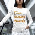 I Don't Need A Costume I'm A Spanish Teacher Halloween Unisex Long Sleeve T-Shirt, novelty gifts, funny gifts I Don't Need A Costume I'm A Spanish Teacher Halloween Unisex Long Sleeve T-Shirt, novelty gifts, funny gifts