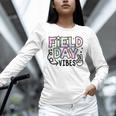 Field Day Vibes For Teacher Kids Happy Field Day 2025 Unisex Long Sleeve T-Shirt, novelty gifts, funny gifts Field Day Vibes For Teacher Kids Happy Field Day 2025 Unisex Long Sleeve T-Shirt, novelty gifts, funny gifts