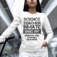 Halloween Science Teacher Prisoner Costume Unisex Long Sleeve T-Shirt, novelty gifts, funny gifts Halloween Science Teacher Prisoner Costume Unisex Long Sleeve T-Shirt, novelty gifts, funny gifts