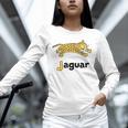 J Is For Jaguar ABC Alphabet T-Shirt For Teachers Students Unisex Long Sleeve T-Shirt, novelty gifts, funny gifts