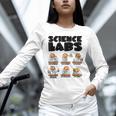 Labrador Retriever Science Labs Dog Lover Teacher Unisex Long Sleeve T-Shirt, novelty gifts, funny gifts