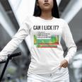 Can I Lick It Periodic Table Chart Science Teacher Unisex Long Sleeve T-Shirt, novelty gifts, funny gifts Can I Lick It Periodic Table Chart Science Teacher Unisex Long Sleeve T-Shirt, novelty gifts, funny gifts