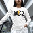 Lightning Pencil Rock'n Roll ABCD Teacher Back To School Kid Unisex Long Sleeve T-Shirt, novelty gifts, funny gifts