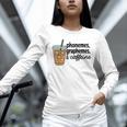 Phonemes Graphemes And Caffeine Coffee Teacher Appreciation Unisex Long Sleeve T-Shirt, novelty gifts, funny gifts Phonemes Graphemes And Caffeine Coffee Teacher Appreciation Unisex Long Sleeve T-Shirt, novelty gifts, funny gifts