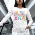 Retro Groovy Retirement Era Retired Teacher Unisex Long Sleeve T-Shirt, novelty gifts, funny gifts