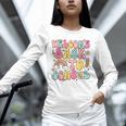 Retro Welcome Back To School Teacher Appreciation Boys Girls Unisex Long Sleeve T-Shirt, novelty gifts, funny gifts Retro Welcome Back To School Teacher Appreciation Boys Girls Unisex Long Sleeve T-Shirt, novelty gifts, funny gifts