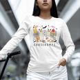 Silly Goose Spooky Teacher Halloween Cute Goosebumps Unisex Long Sleeve T-Shirt, novelty gifts, funny gifts