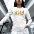 Steam Teacher Science Tech Engineering Arts Maker Unisex Long Sleeve T-Shirt, novelty gifts, funny gifts