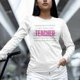 TEACH Inspirational Teacher Comfortable & Stylish T-Shirt Unisex Long Sleeve T-Shirt, novelty gifts, funny gifts