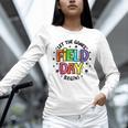 Teacher Student Field Day Let The Games Begin Field Day Unisex Long Sleeve T-Shirt, novelty gifts, funny gifts Teacher Student Field Day Let The Games Begin Field Day Unisex Long Sleeve T-Shirt, novelty gifts, funny gifts