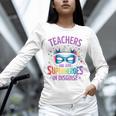 Teachers Are Just Superheroes In Disguise Back To School Unisex Long Sleeve T-Shirt, novelty gifts, funny gifts
