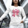 Teaching Is A Work Of Heart Pencil Bow Teacher Valentine Unisex Long Sleeve T-Shirt, novelty gifts, funny gifts Teaching Is A Work Of Heart Pencil Bow Teacher Valentine Unisex Long Sleeve T-Shirt, novelty gifts, funny gifts