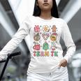Team TK Teacher Christmas Groovy Smile Face Girl Boy Kid TK Unisex Long Sleeve T-Shirt, novelty gifts, funny gifts Team TK Teacher Christmas Groovy Smile Face Girl Boy Kid TK Unisex Long Sleeve T-Shirt, novelty gifts, funny gifts
