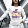 This Is My Tired Teacher Costume Halloween Premium Tri-Blend Unisex Long Sleeve T-Shirt, novelty gifts, funny gifts This Is My Tired Teacher Costume Halloween Premium Tri-Blend Unisex Long Sleeve T-Shirt, novelty gifts, funny gifts