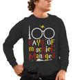 100 Days Of Mischief Managed Teacher Kid 100th Day Of School Men's Long Sleeve T-Shirt, trending gift 100 Days Of Mischief Managed Teacher Kid 100th Day Of School Men's Long Sleeve T-Shirt, trending gift