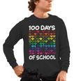 100 Days Of School Heart Love Teacher Or Student 100th Day Men's Long Sleeve T-Shirt, trending gift 100 Days Of School Heart Love Teacher Or Student 100th Day Men's Long Sleeve T-Shirt, trending gift